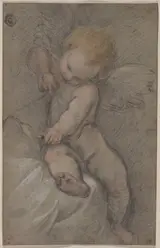 Federico Barocci, Cupid Drawing His Bow