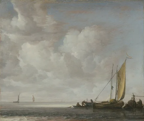 Simon de Vlieger, Calm Sea