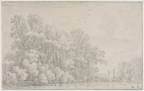 Simon de Vlieger, River Landscape