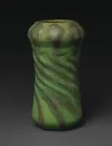 Artus Van Briggle for Van Briggle Pottery, Vase with poppy seed pods