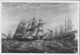 William Adolphus Knell, The Naval Review at Spithead, 11th August 1853