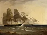 William Adolphus Knell, HMS 'Pearl' capturing the slaver 'Opposicao', 1838