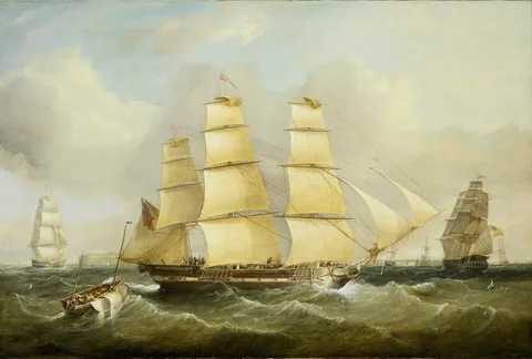 William Adolphus Knell, The Ship Morley and Other Vessels