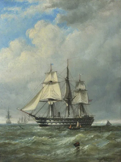 William Adolphus Knell, HMS Revenge
