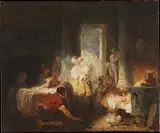 Jean-Honoré Fragonard, Roman Interior