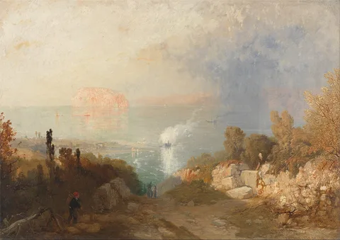 James Baker Pyne, The Entrance to the Menai Strait