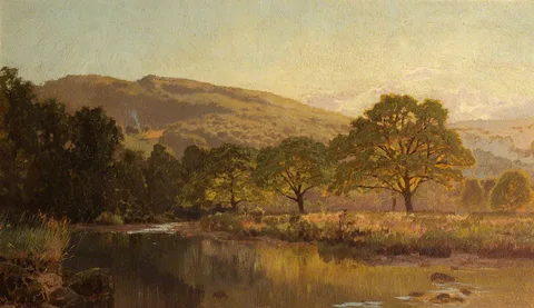 David Bates, River Landscape