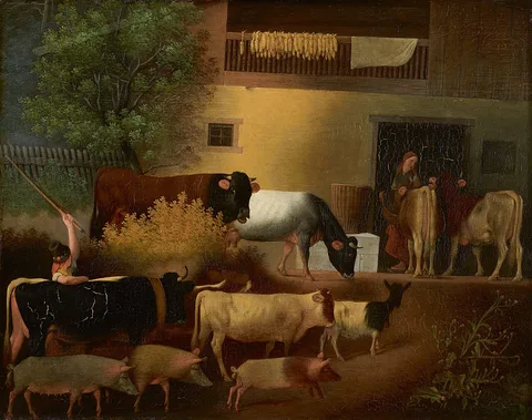Johann Michael Neder, The Return of the Herd
