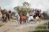 George Wright, A Coach Passing the 'King's Arms'
