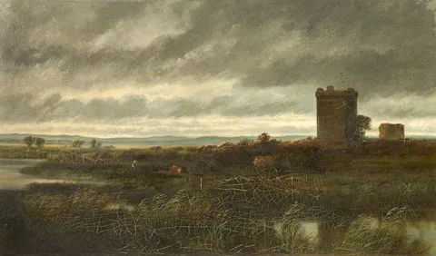 William Beattie-Brown, Landscape with Castle
