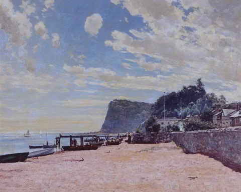 William Page Atkinson Wells, Summertime on the South Coast, Shaldon, Devon