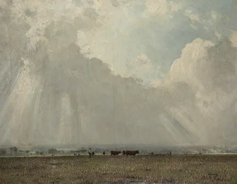 William Page Atkinson Wells, Beneath the Haldon Hills, Devon