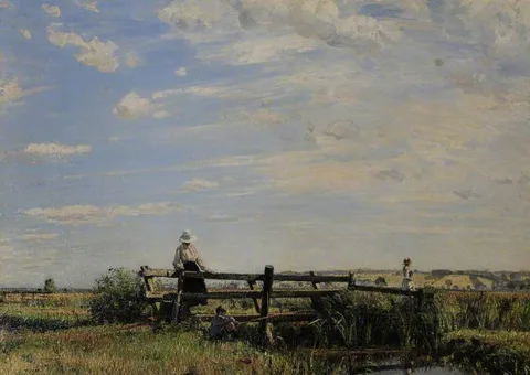 William Page Atkinson Wells, Summertime in Devon
