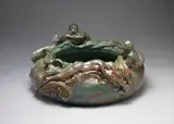 Clement Massier, Sculptural bowl