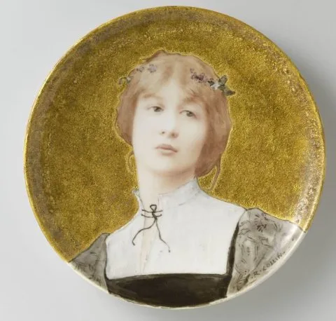 Théodore Deck, Decorative plate