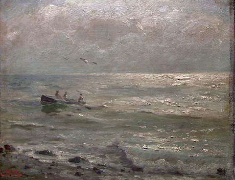 Carl Wilhelm Barth, Beach near Dover
