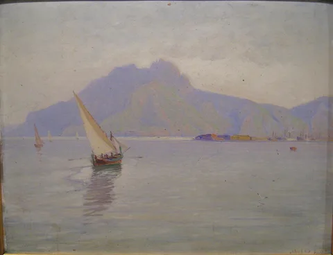 Carl Wilhelm Barth, Palermo harbour