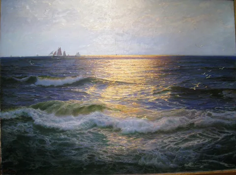 Carl Wilhelm Barth, On the horizon – coastal breeze