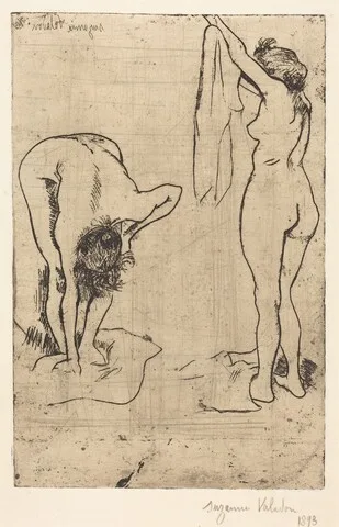 Suzanne Valadon, Femmes s'essuyant (Women Drying Themselves)