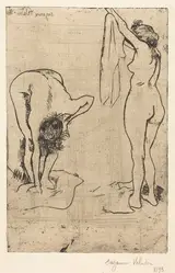 Suzanne Valadon, Femmes s'essuyant (Women Drying Themselves)