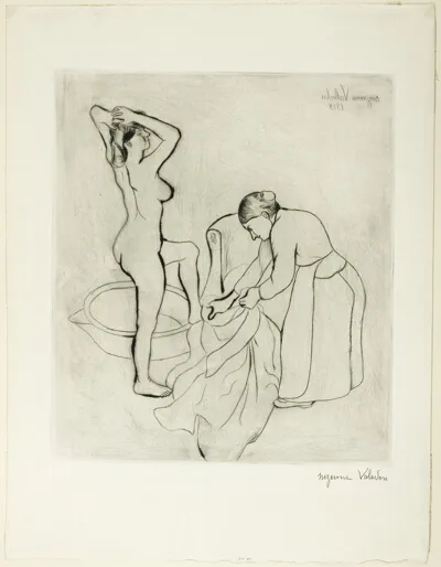 Suzanne Valadon, Woman at Her Bath