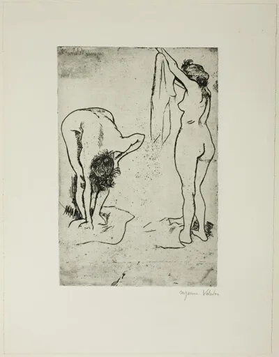 Suzanne Valadon, Two Women Drying Themselves