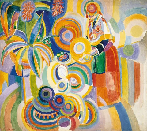 Robert Delaunay, Portuguese Woman