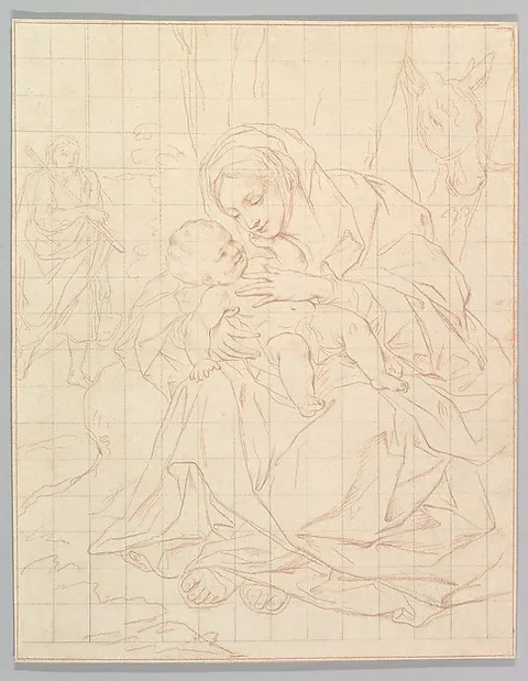 Anton Raphael Mengs, Rest on the Flight into Egypt