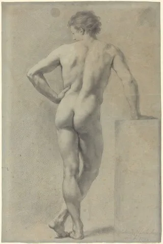 Anton Raphael Mengs, Male Nude Study
