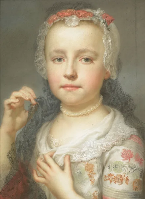 Anton Raphael Mengs, Portrait of Julie Carlotty Mengsové