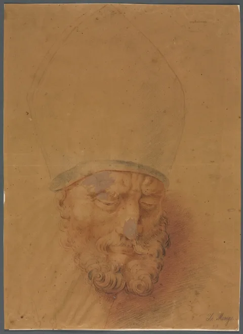 Anton Raphael Mengs, Head of a Bishop