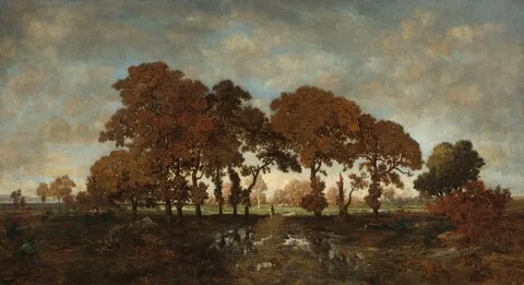 Théodore Rousseau, After the Rain