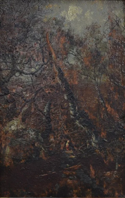 Théodore Rousseau, Landscape Study