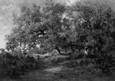 Théodore Rousseau, Landscape