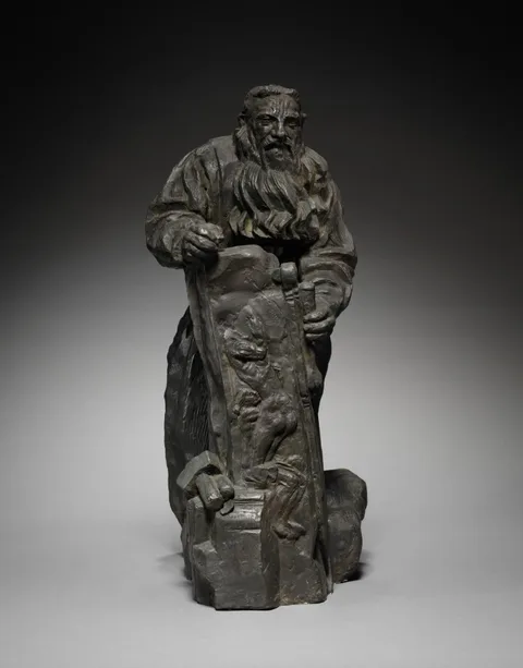 Émile Antoine Bourdelle, Rodin Working on "The Gates of Hell"