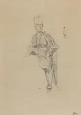 Jean-Louis-Ernest Meissonier, A French Hussar