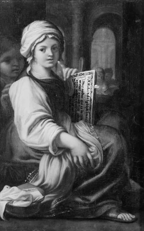Bartolomeo Schedoni, Girl with a Hornbook