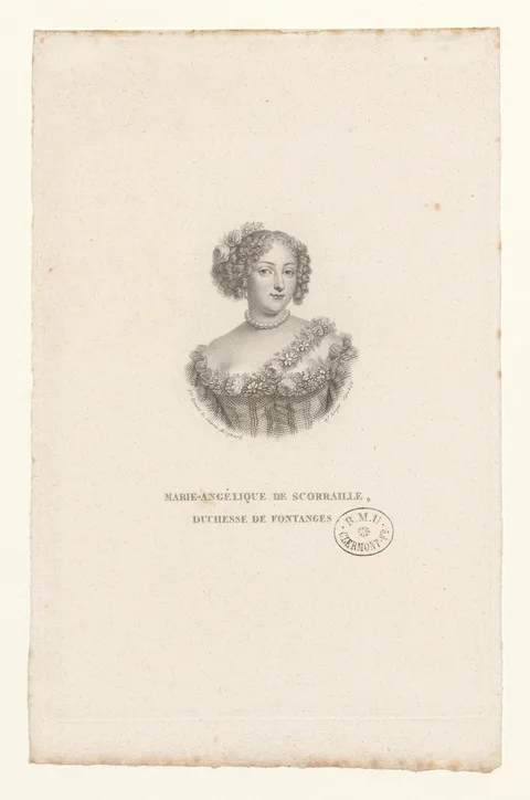Pierre Mignard I, Marie-Angélique de Scoraille, duchesse de Fontanges BOYER 1055
