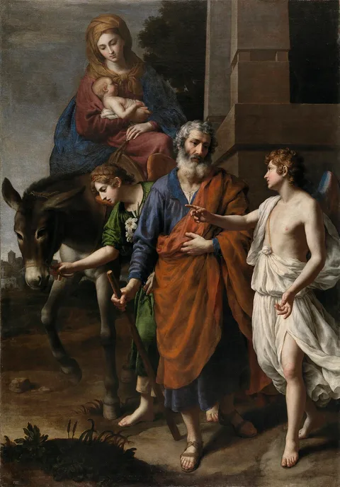 Alessandro Turchi, The flight into Egypt
