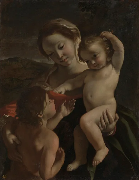 Giovanni Lanfranco, Madonna and Child with the Infant Saint John the Baptist