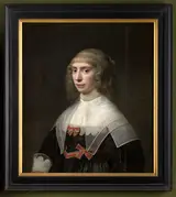 Michiel Jansz. van Mierevelt, Portrait of a unknown woman, possibly of the Van Bemmel family