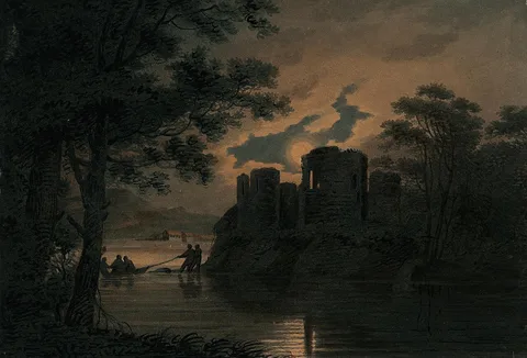 William Payne, On the River Wye, Monmouthshire