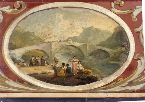 Julius Caesar Ibbetson, Pont Fawr, Llanrwst