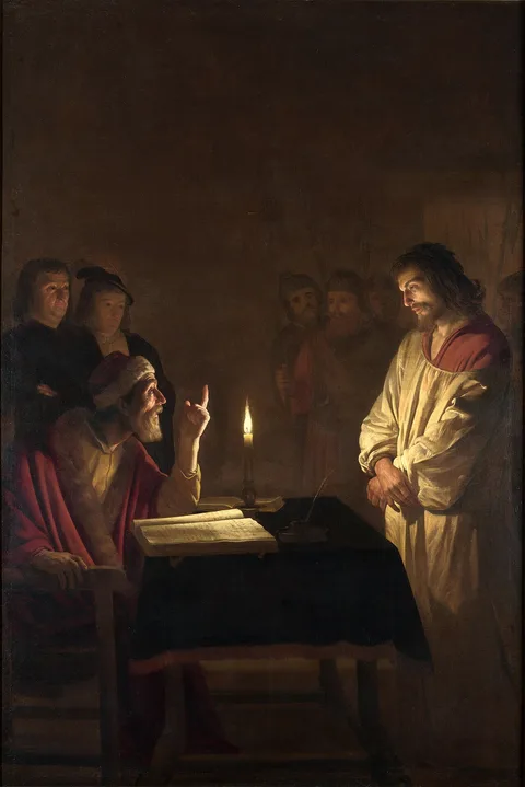 Gerrit van Honthorst, Christ before the High Priest
