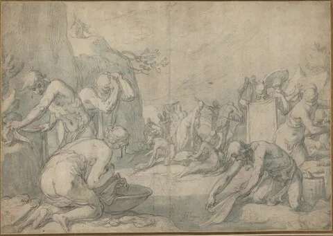 Abraham Bloemaert, Ritual Washing of the Israelites