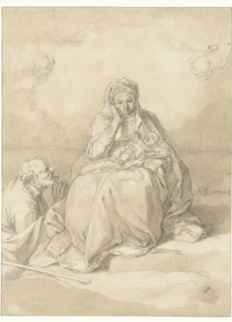 Abraham Bloemaert, De heilige Familie