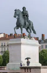 Guillaume Coustou the Elder, equestrian statue of Louis XIV
