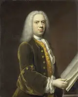 Balthasar Denner, Portrait of a Man, probably Cornelis Troost (1696-1750)