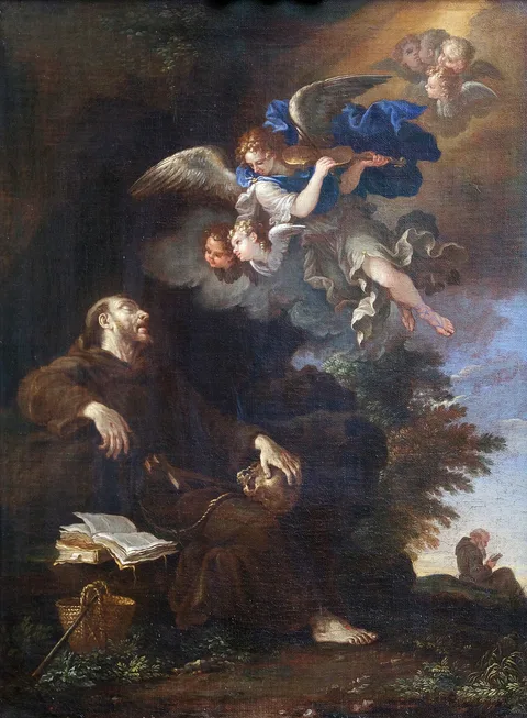 Filippo Lauri, St. Francis in Extasy