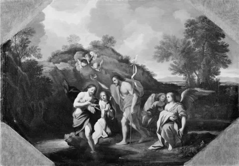 Filippo Lauri, The Baptism of Christ